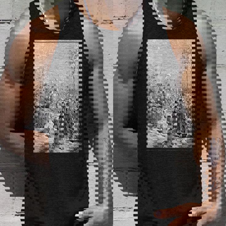 エルサレムへのイエスの参入 グスターヴ・ドーレ聖書芸術 タンクトップ 彼への贈り物