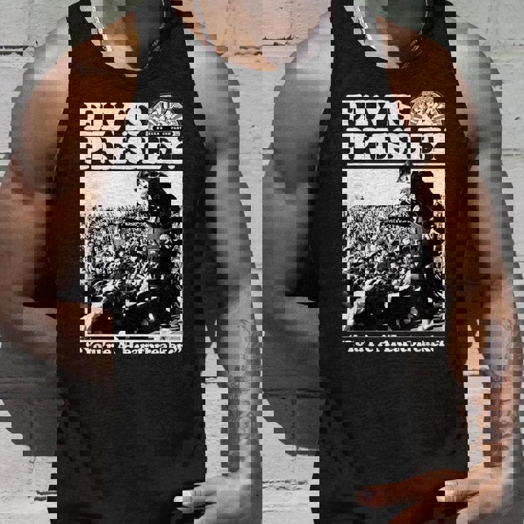 エルヴィス・ア・ハートブレイカー キング・オブ・ロックンロール 音楽 タンクトップ 彼への贈り物