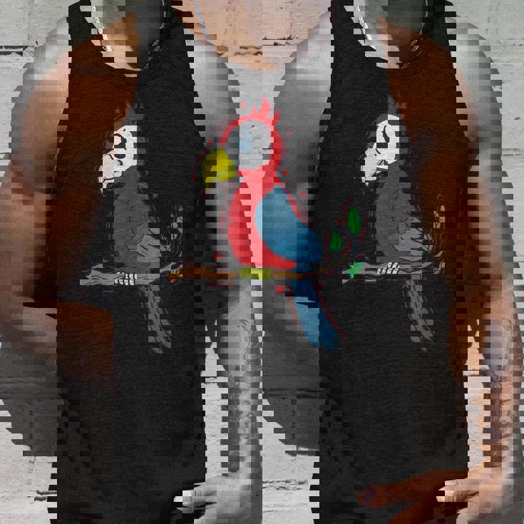 オウム エキゾチック トロピカル 動物 タンクトップ 彼への贈り物