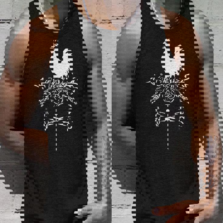 オクトーバーフェスト 風見鶏 コスチューム オンドリとプレッツェルの矢 タンクトップ 彼への贈り物