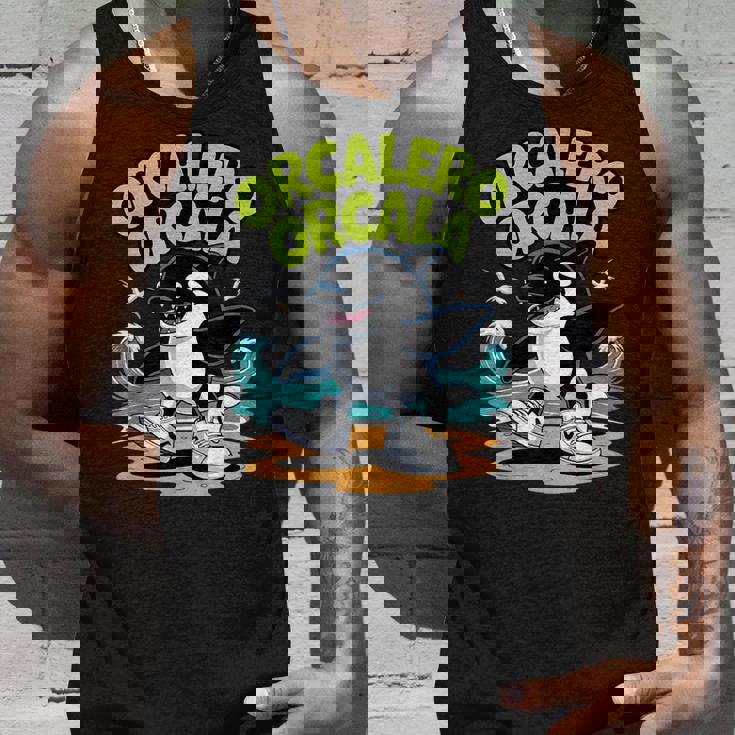 オルカレロ オルカラ イタリアンシャチ ブレイン ミーム タンクトップ 彼への贈り物