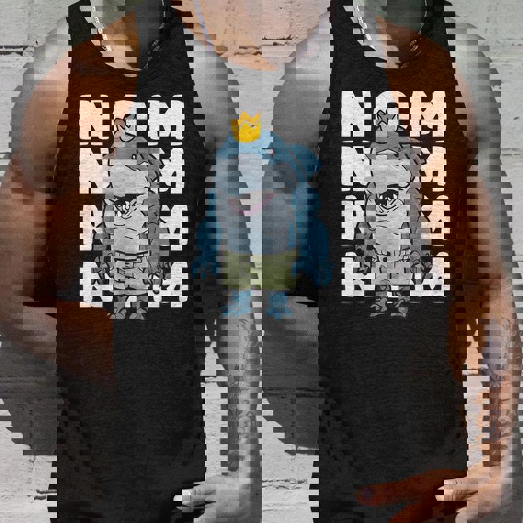 オーシャンキング シャーク ハングリーシャーク キング Eat Now Nom タンクトップ 彼への贈り物