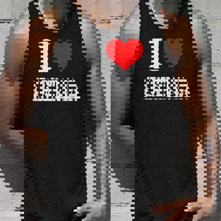 オーストラリア アイ・ハート・オーストラリア アイ・ラブ・オーストラリア タンクトップ 彼への贈り物