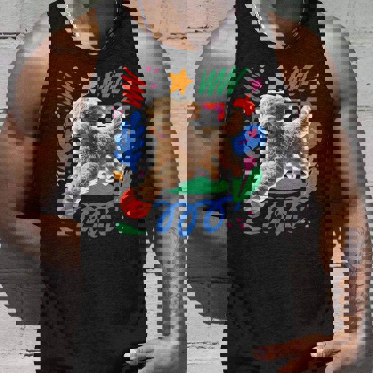 オーストラリアンラブラドゥードル 遊び心のあるデザイン犬 タンクトップ 彼への贈り物