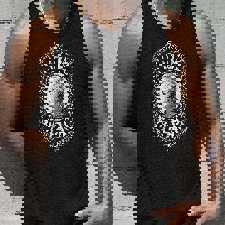 オーストリアのクラシック音楽作曲家 ヴォルフガング・アマデウス・モーツァルト タンクトップ 彼への贈り物