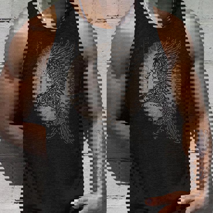 オーディンのカラス フギンとムニン フギンとムニン タンクトップ 彼への贈り物