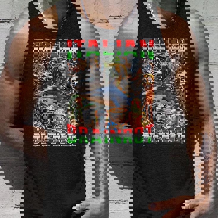 オールイタリアンブレインローミーム-イタリアンブレインロット タンクトップ 彼への贈り物