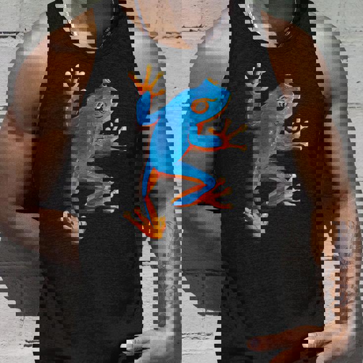 カエルの恋人-青いカエル タンクトップ 彼への贈り物