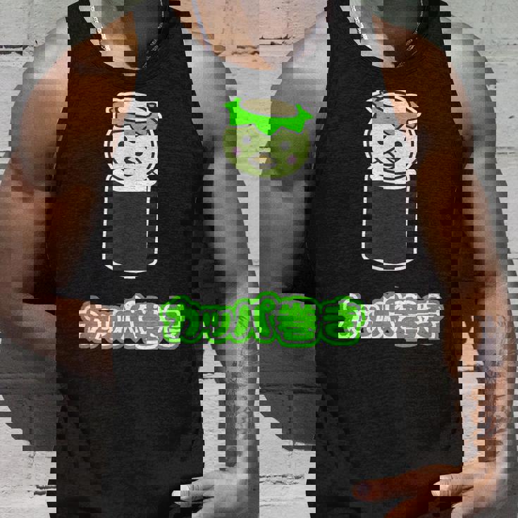 カッパ巻き【カッパ くん】河童 お寿司【どうぶつフレンズ】妖怪 ゆるくて かわいい キャラクター イラスト タンクトップ 彼への贈り物