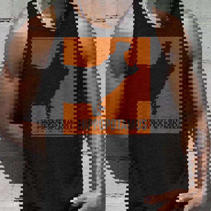 カバ 動物 カバ タンクトップ 彼への贈り物