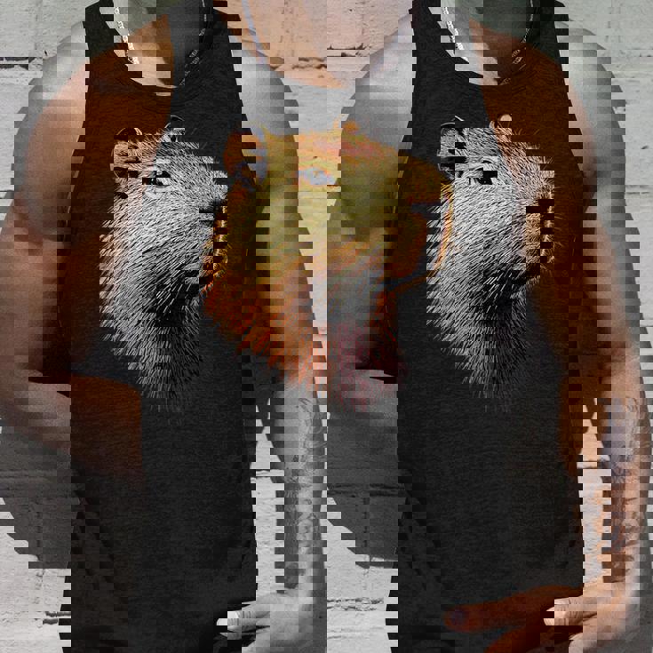 カピバラ Be Capy カピバラ げっ歯類 おもしろカピバラ Capybara タンクトップ 彼への贈り物