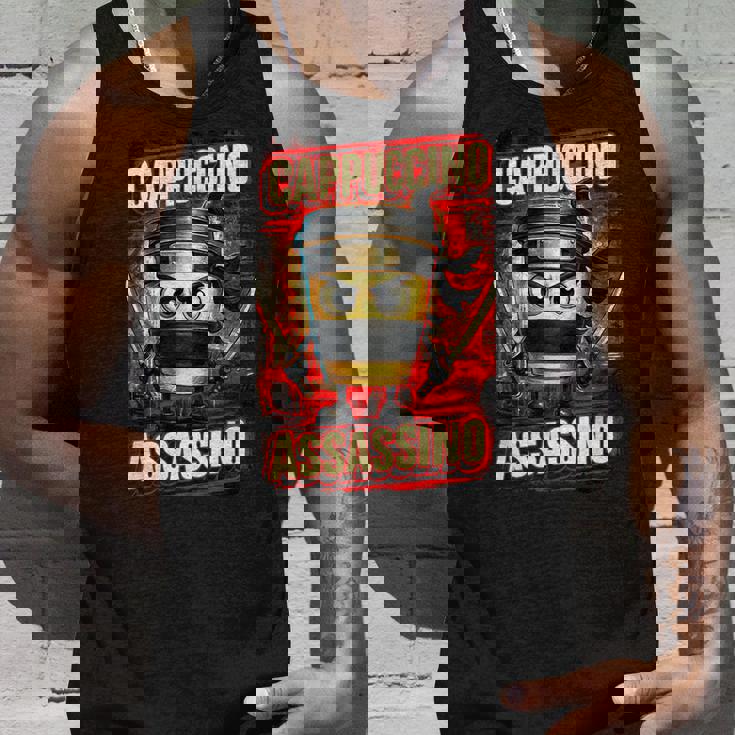 カプチーノ アサシーノ イタリアン ブレイン ミーム 日本語 忍者 タンクトップ 彼への贈り物