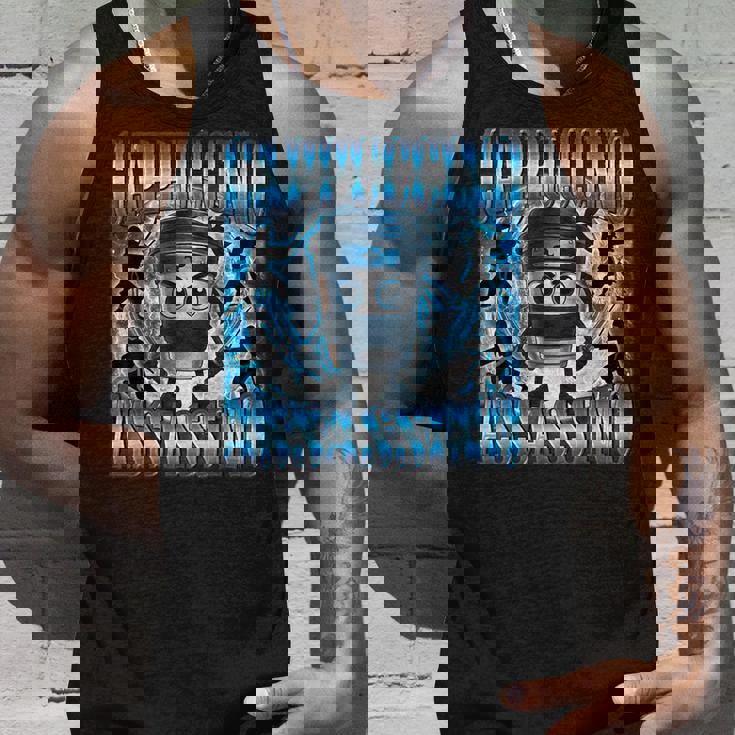 カプチーノ アサシーノ ファニー ミーム コーヒー イタリアン ブレイン タンクトップ 彼への贈り物