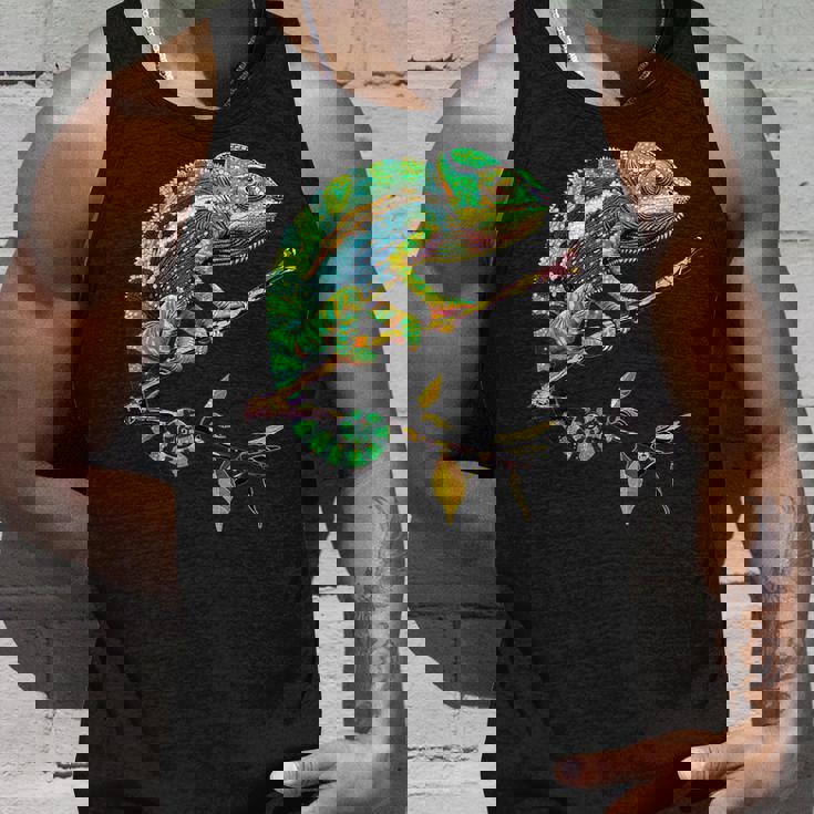 カメレオン トカゲ 爬虫類 カメレオン イグアナ トカゲ カメレオン タンクトップ 彼への贈り物