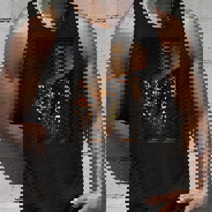 カラヴァッジョの聖マタイの召し タンクトップ 彼への贈り物