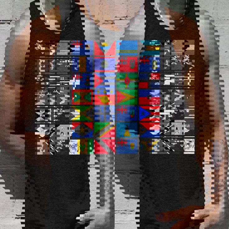 カリブ海国旗 ユニティプライド お土産 地理ギフト タンクトップ 彼への贈り物