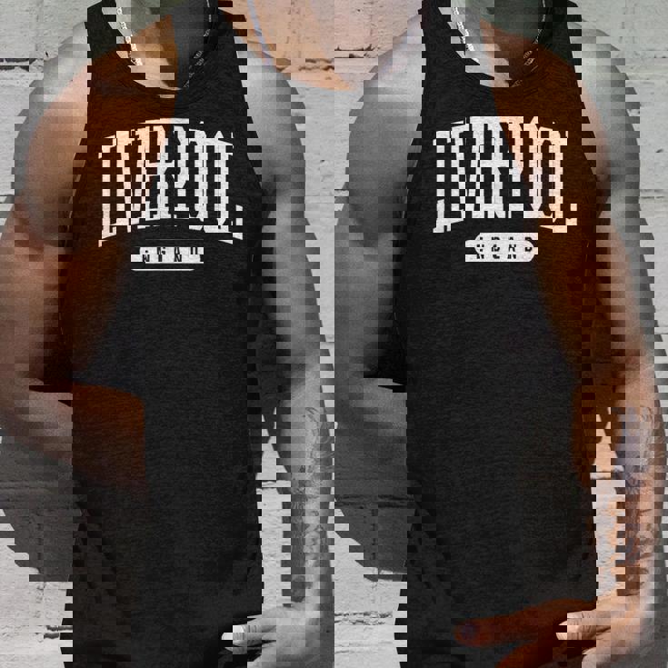 カレッジスタイル リバプール イングランド お土産 ギフト タンクトップ 彼への贈り物