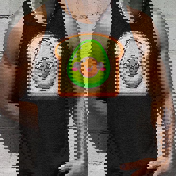 カワイイ アボカドトースト タンクトップ 彼への贈り物