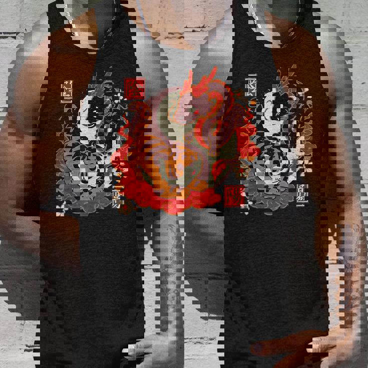 カワイイタイガーアンドドラゴンジャパン タンクトップ 彼への贈り物