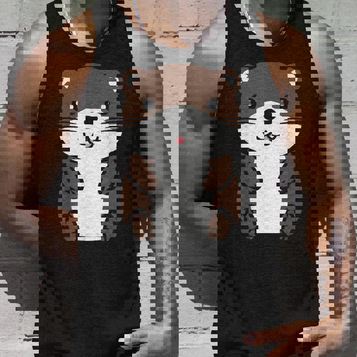 カワウソの赤ちゃん 動物 かわいい シンプルな小さなカワウソ タンクトップ 彼への贈り物