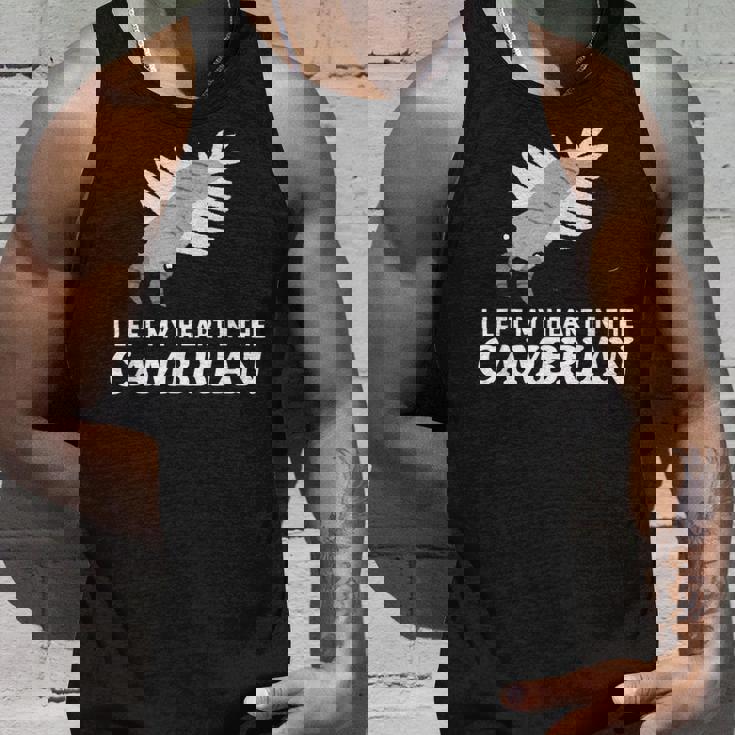 カンブリア紀の面白いアノマロカリス・パレオに心を残した タンクトップ 彼への贈り物