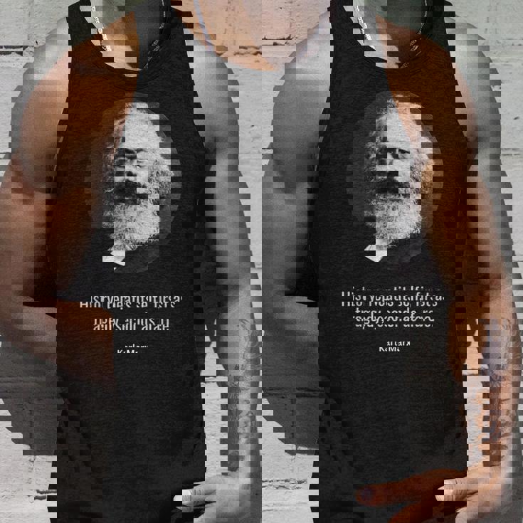 カール・マルクス 名言 哲学者の哲学 賢いマルクス主義ストイック タンクトップ 彼への贈り物