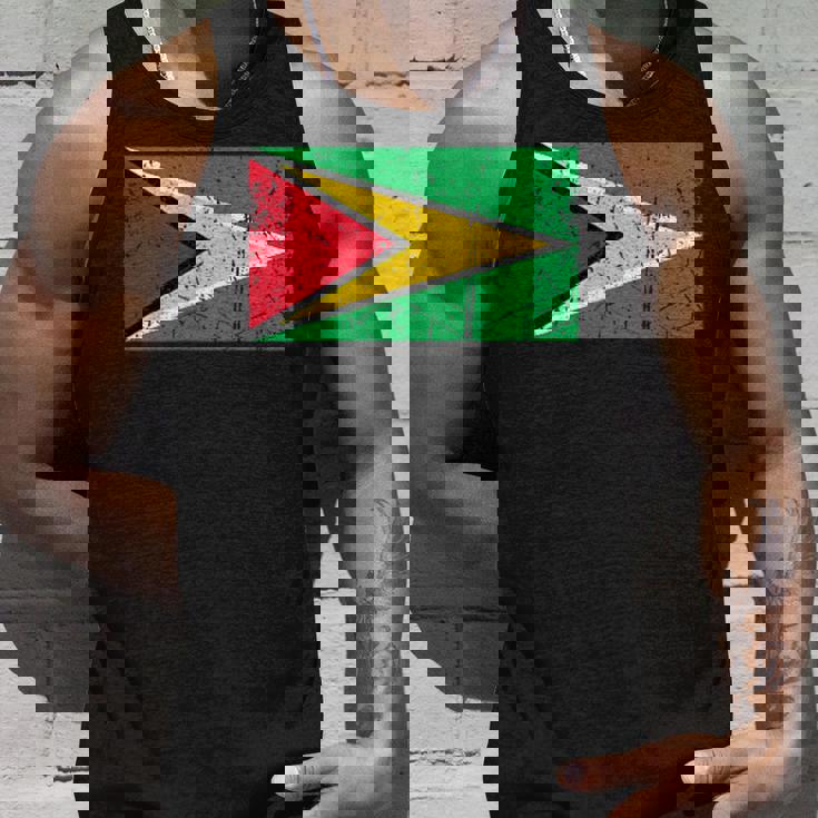 ガイアナ国旗グラフィック メンズ レディース キッズ タンクトップ 彼への贈り物