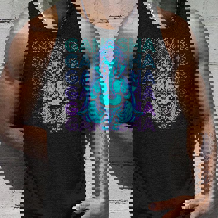 ガネーシャ 古代ヒンズー教神 ヒンズー教神話 タンクトップ 彼への贈り物