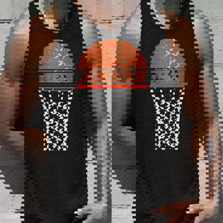 キッズ バスケットボールtシャツ ジョーダン カスタムネームギフト 男の子、若者向け タンクトップ 彼への贈り物