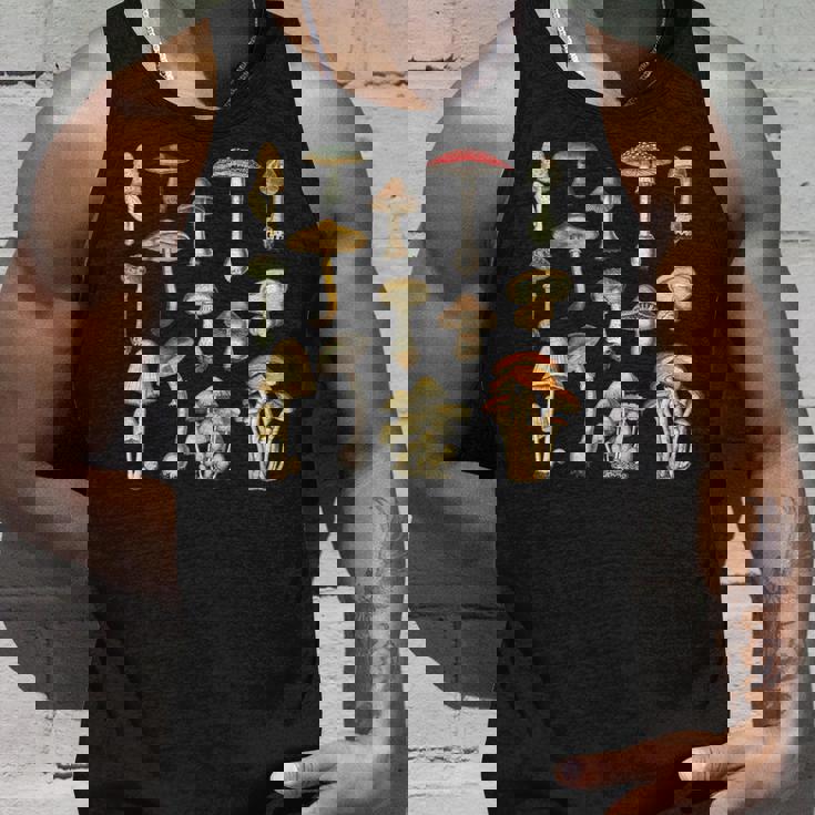 キノコ 菌類 キノコ キノコ シュルーム好き コテージコア タンクトップ 彼への贈り物