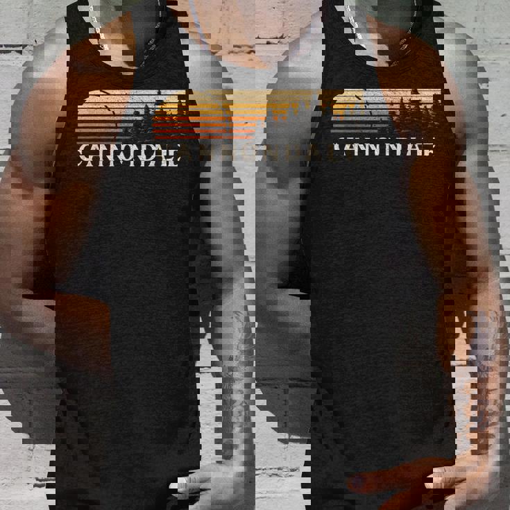 キャノンデール、Ct ヴィンテージ エバーグリーン サンセット 80年代 レトロ タンクトップ 彼への贈り物