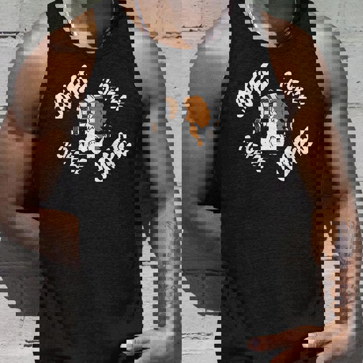 キャバリエ キング チャールズ スパニエル 犬 コーヒー タンクトップ 彼への贈り物