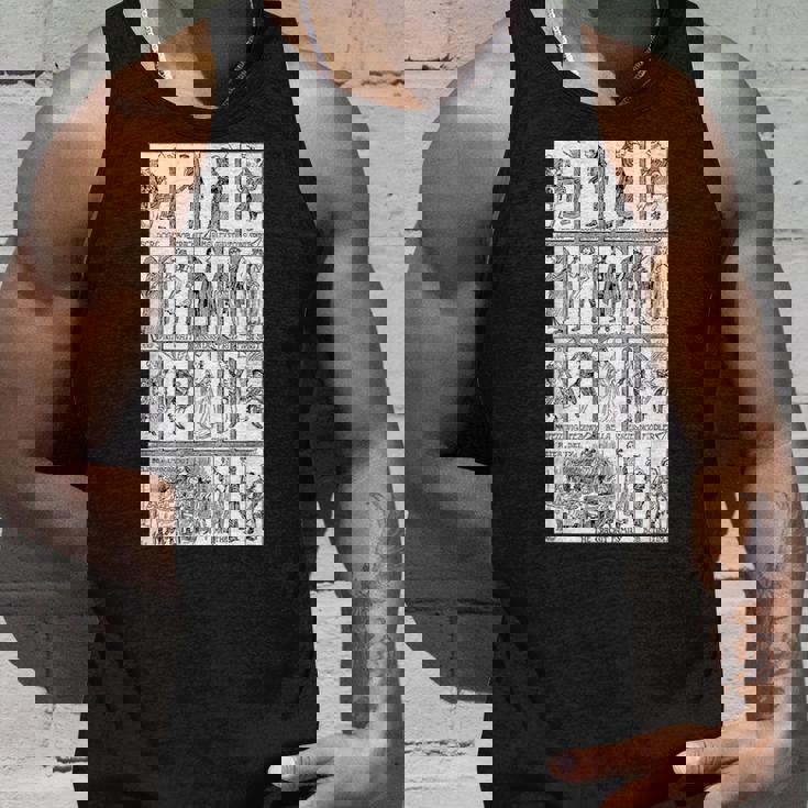 キャラクターモンタージュクリスマスキャロルtシャツ-ヴィンテージスクルージ タンクトップ 彼への贈り物