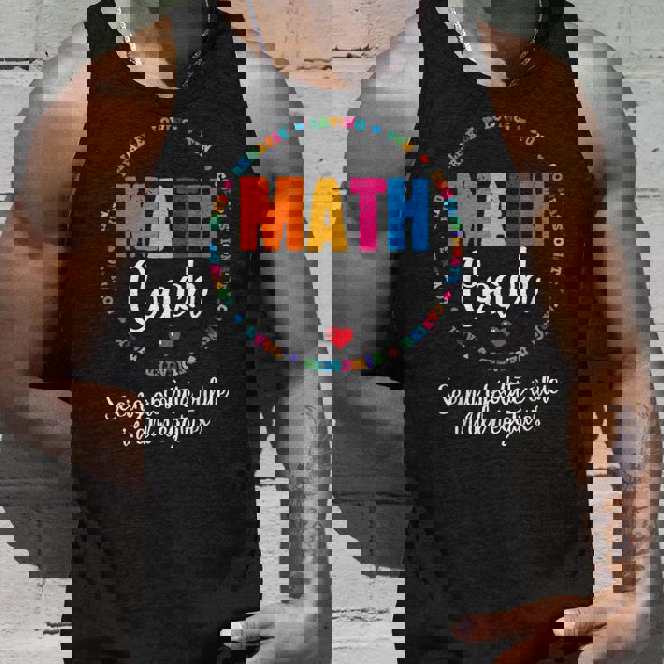 キュートな数学コーチティーシャツ 数学オタク タンクトップ 彼への贈り物