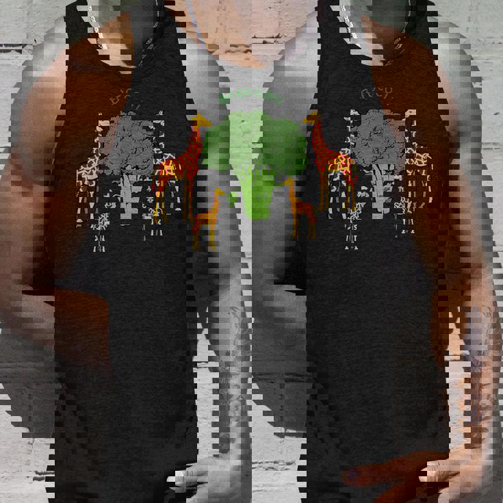 キリン ベジタリアンファミリー 食べる ブロッコリー タンクトップ 彼への贈り物