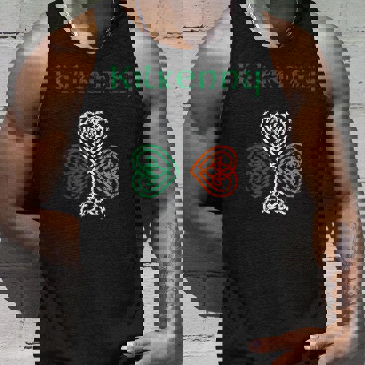 キルケニー州 シャムロック アイルランド国旗 クレイックと天井 タンクトップ 彼への贈り物