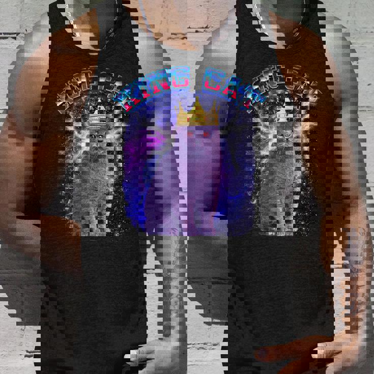 キングキャット ギャラクシーのブリティッシュショートヘア猫 子猫猫 タンクトップ 彼への贈り物