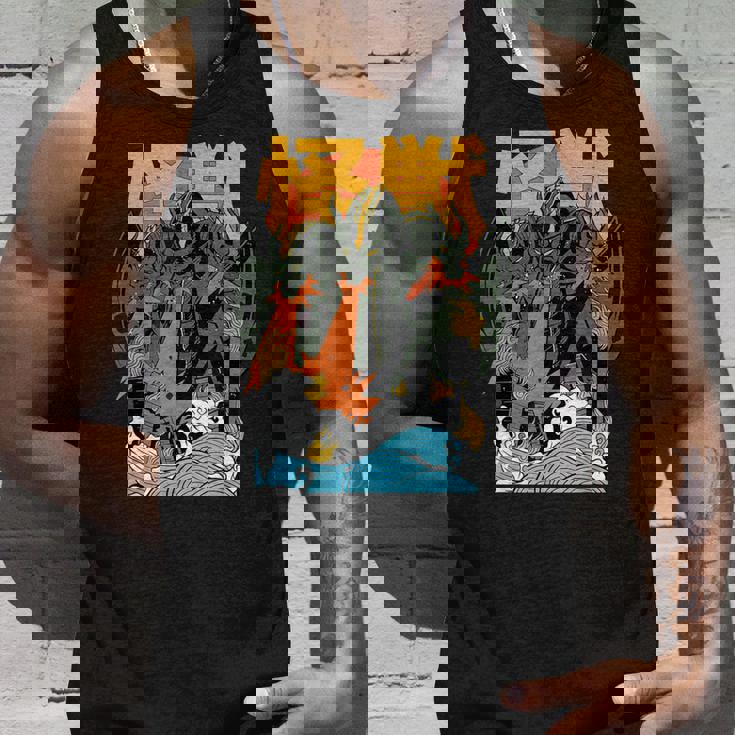 キングギドラ サンセット 和 タンクトップ 彼への贈り物