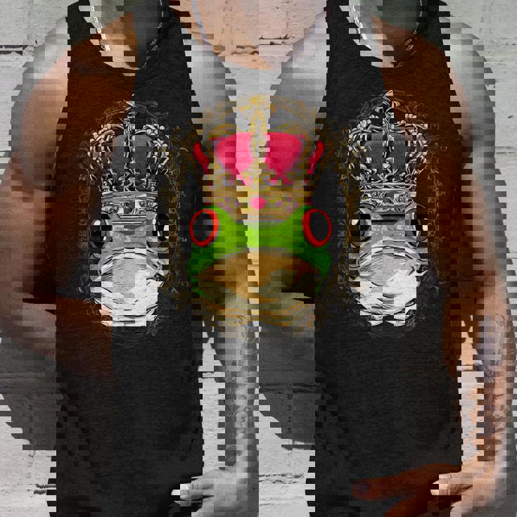 キングクイーン カエル ヒキガエル プリンセス 両生類 動物 カエル好き タンクトップ 彼への贈り物