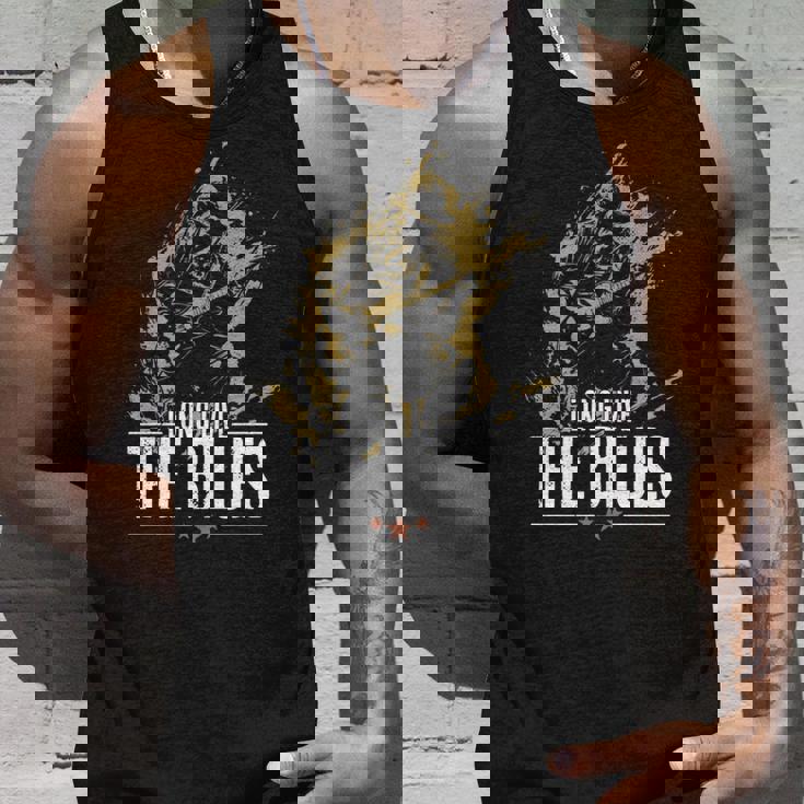 ギタリストのためのブルース・ミュージック・ギター ヴィンテージ 長袖tシャツ タンクトップ 彼への贈り物