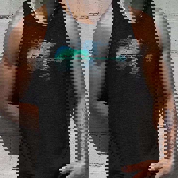 ギター レイクリフレクションズ レイクシャドウ 音楽 アコースティックギター タンクトップ 彼への贈り物