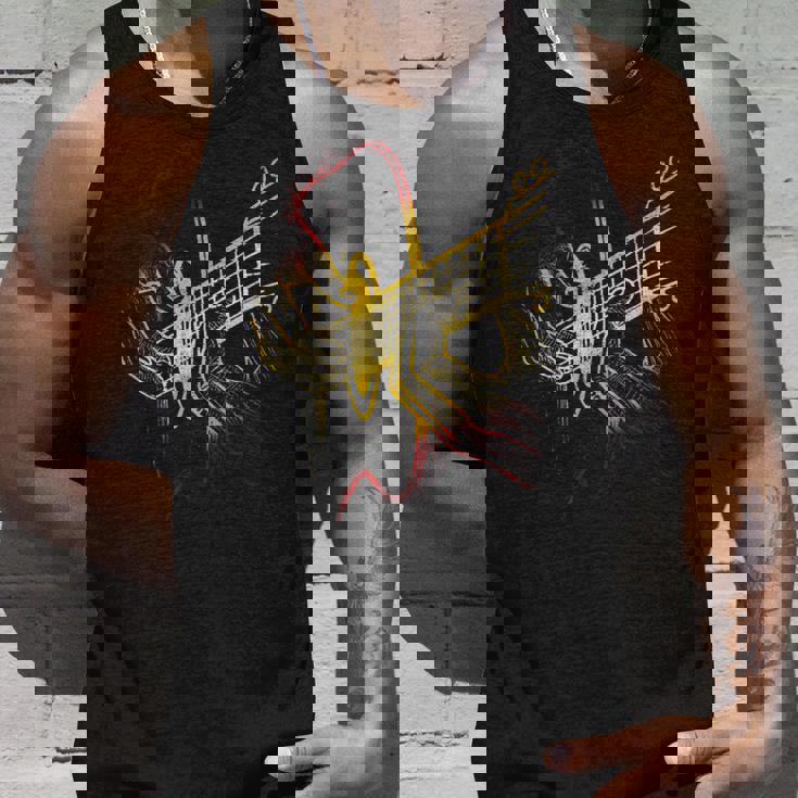 ギターシャツ アコースティックギター ヴィンテージギター タンクトップ 彼への贈り物