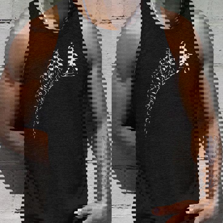 ギタープレイヤーの進化 面白いギタリストのミュージシャン タンクトップ 彼への贈り物