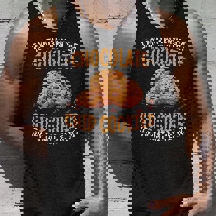 クッキーデザイン 面白いチョコレートチップクッキー タンクトップ 彼への贈り物