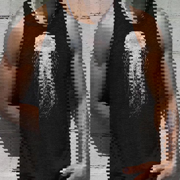 クラゲ 恋人 イラスト 動物 アート グラフィック クラゲ タンクトップ 彼への贈り物