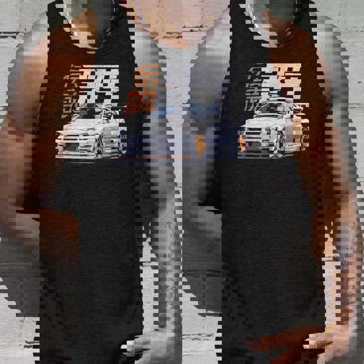 クラシック ホワイト レジェンダリー R34 リバティウォーク Jdm スカイライン タンクトップ 彼への贈り物