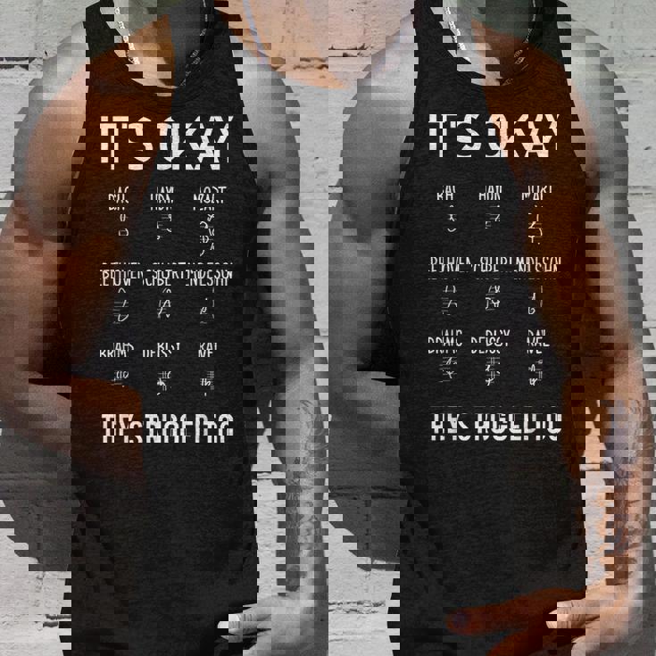 クラシック音楽 音楽好き 作曲家 バッハ モーツァルト ベートーヴェン シューベルトメンデルスゾーン ブラームス 音楽家 タンクトップ 彼への贈り物