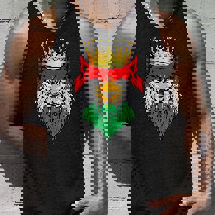 クルディスタン国旗クルド語 タンクトップ 彼への贈り物