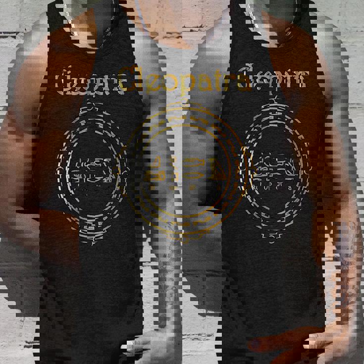 クレオパトラ エジプト女神ギフト 古代エジプトヒエログリフ タンクトップ 彼への贈り物