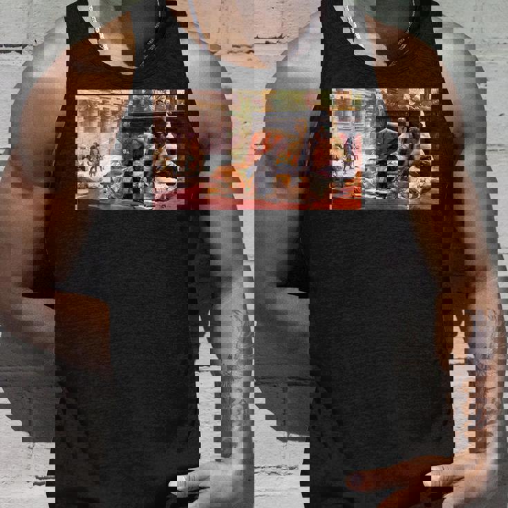 クレオパトラの毒をテストするアレクサンドル・カバネル1887 タンクトップ 彼への贈り物